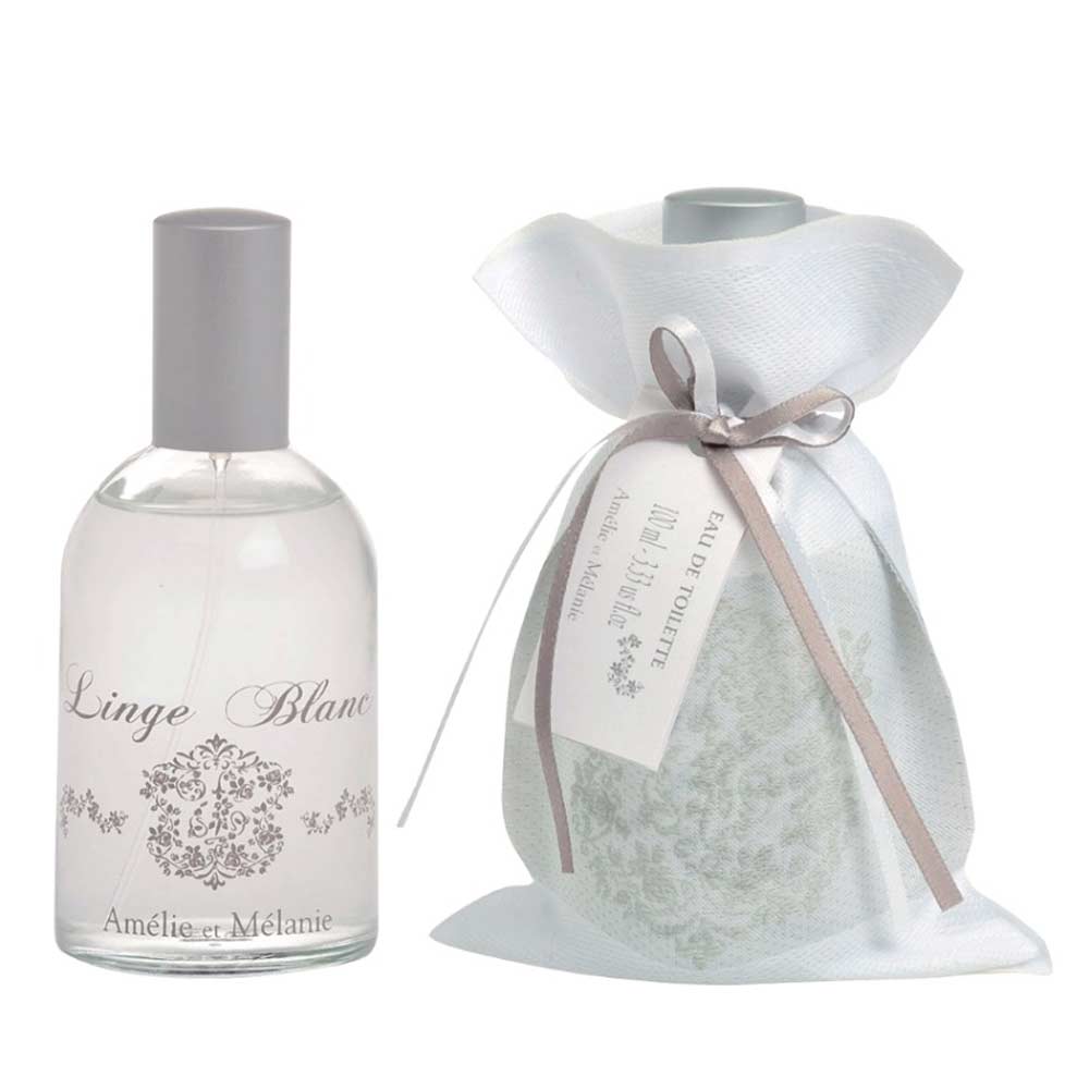 Amélie et Mélanie - Linge Blanc Eau de Toilette 100ml