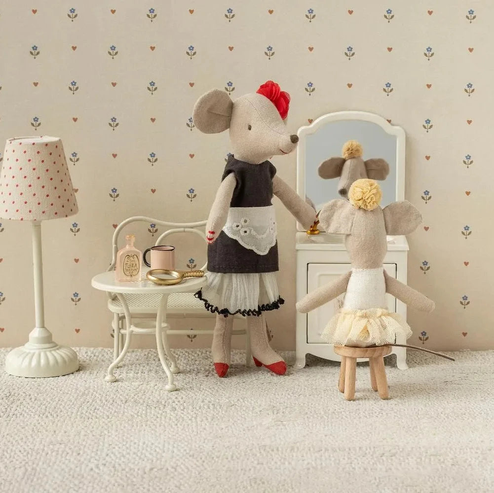 Maileg - Ballerina Maus Kleine Schwester Off-white