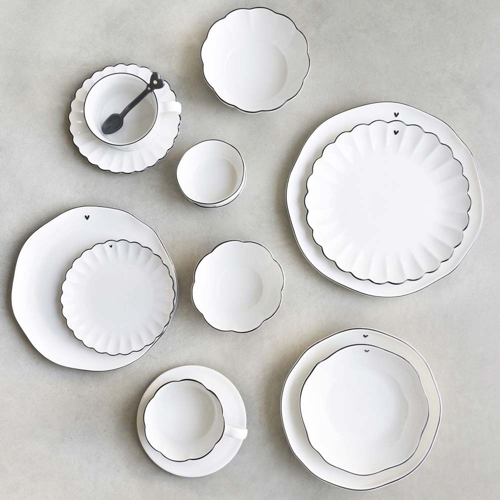 Bastion Collections - Unterteller für Tasse Herz gewellt