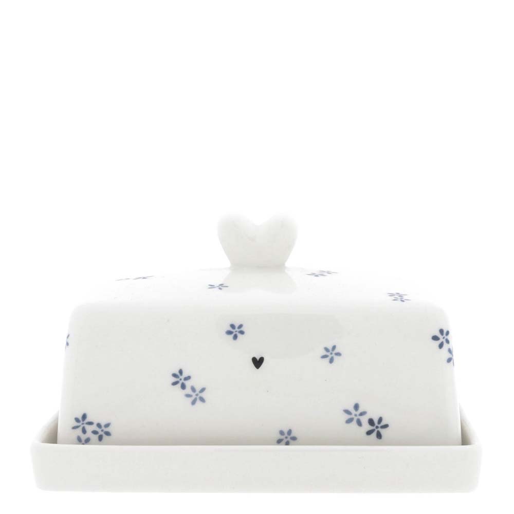 Bastion Collections - Butterdose Gänseblümchen Blue