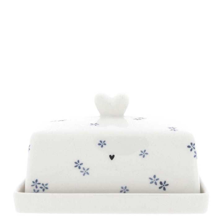 Bastion Collections - Butterdose Gänseblümchen Blue