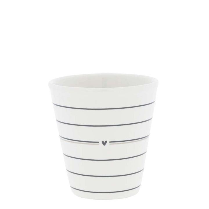 Bastion Collections - Espresso Paperlook Streifen