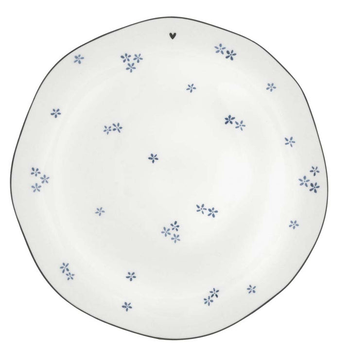 Bastion Collections - Frühstücksteller Gänseblümchen Blue