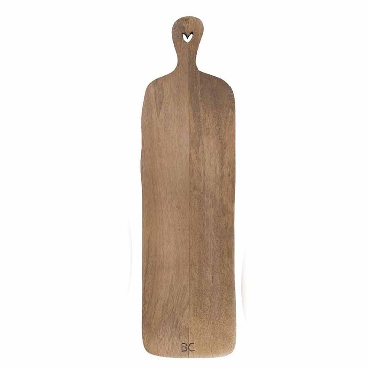 Bastion Collections - Holztablett Heart Mangoholz