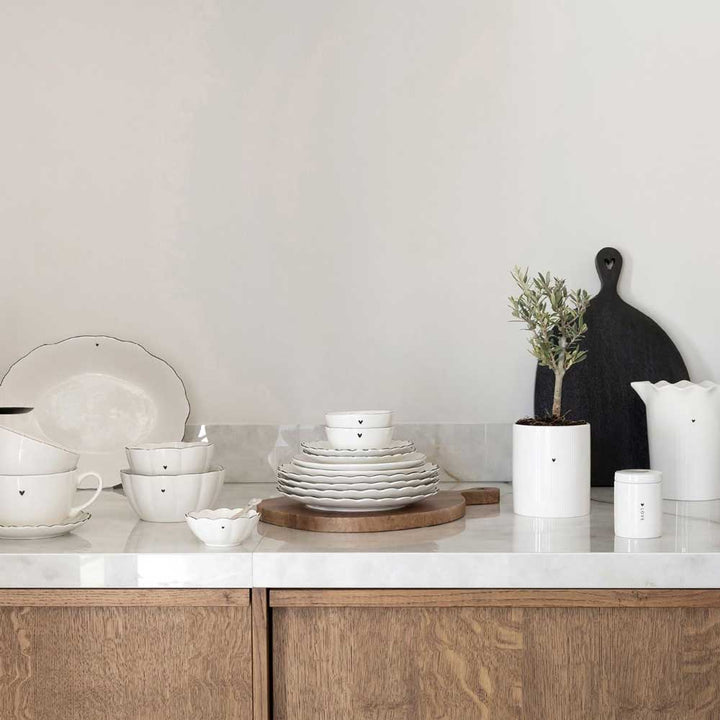Bastion Collections - Holztablett Heart Mangoholz