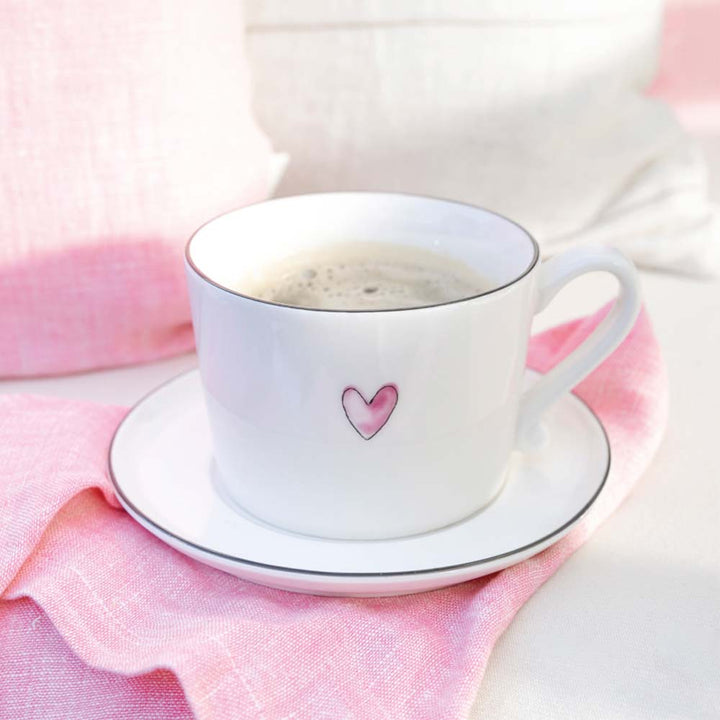 Bastion Collections - Tasse Rosa Herz