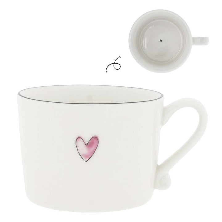 Bastion Collections - Tasse Rosa Herz