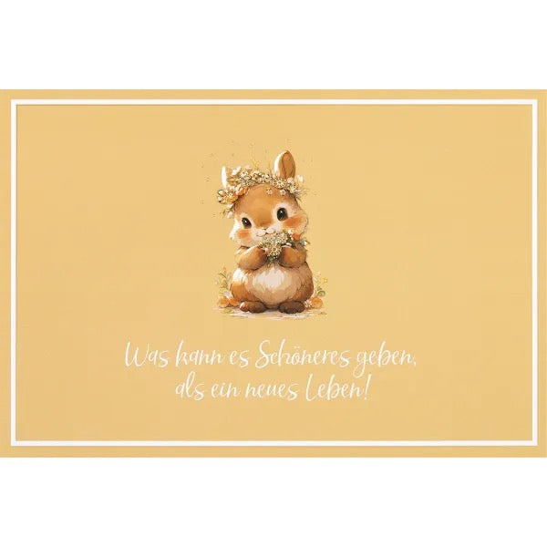 Geburtskarte Ein neues Leben