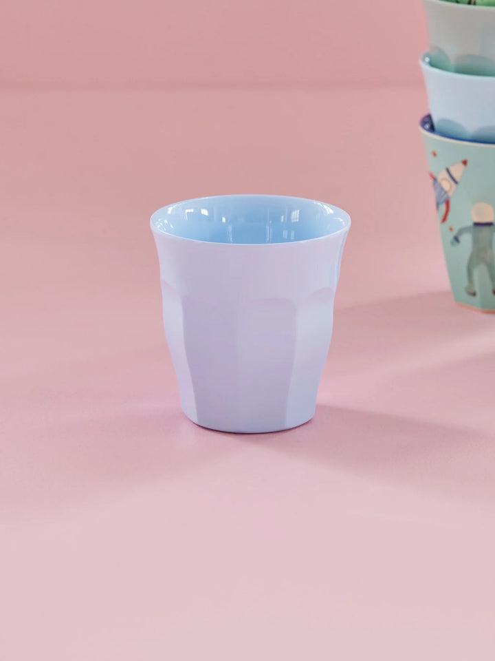Rice - Melamin Cup Hellblau Medium