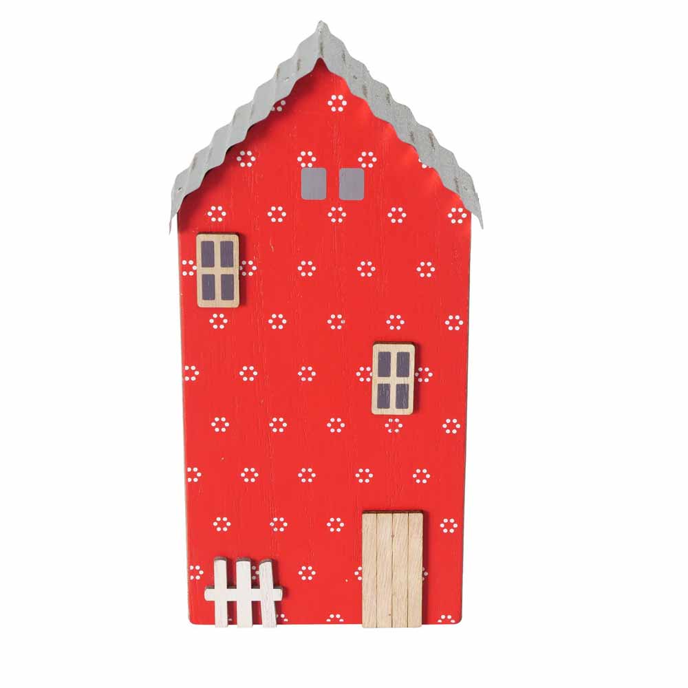 Boltze - Häuser Holz Red Dream 3er-Set