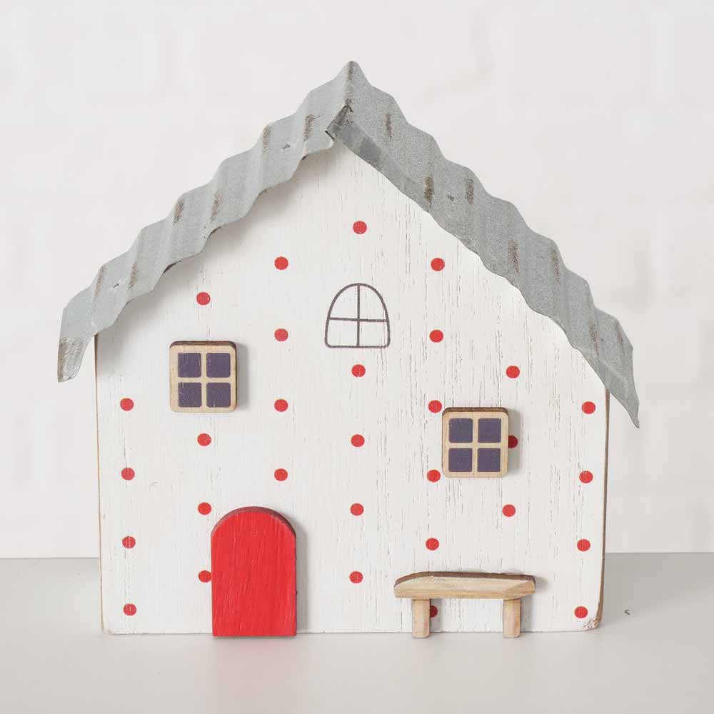 Boltze - Häuser Holz Red Dream 3er-Set
