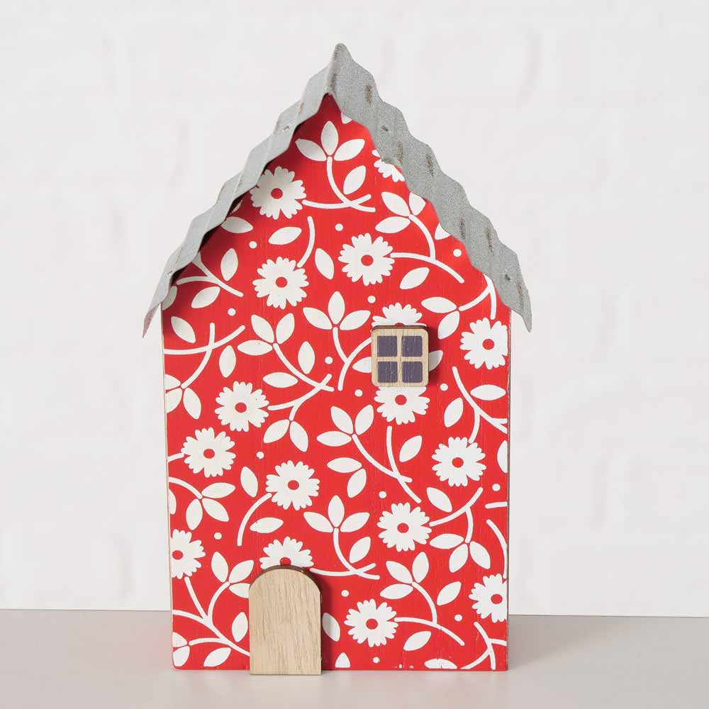 Boltze - Häuser Holz Red Dream 3er-Set
