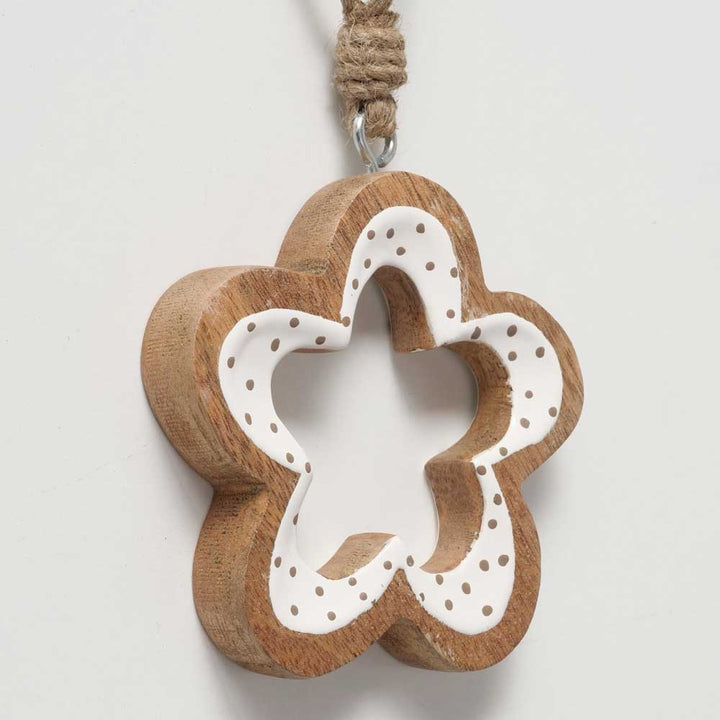 Boltze - Dekoanhänger Teris Blume 2er-Set
