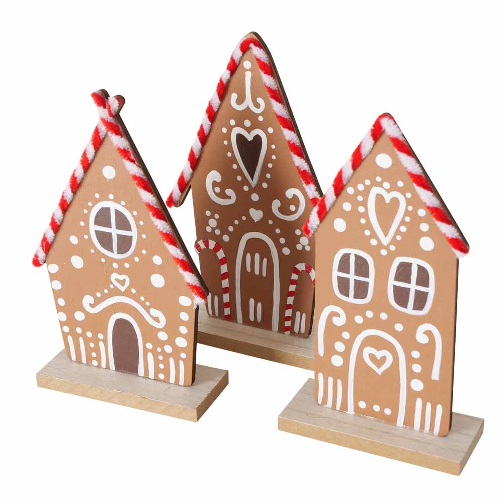 Boltze - Dekoaufsteller Gingerbread Pfefferkuchenhaus