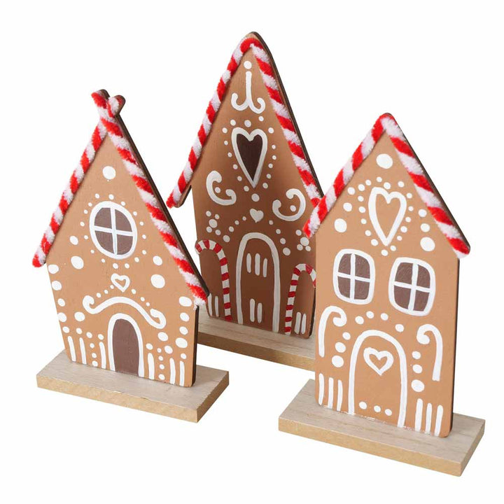Boltze - Dekoaufsteller Gingerbread Pfefferkuchenhaus