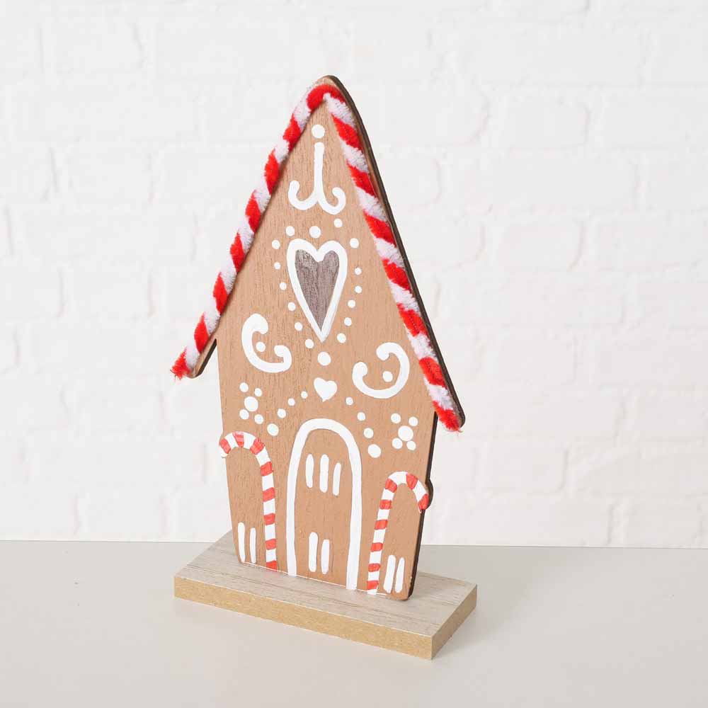 Boltze - Dekoaufsteller Gingerbread Pfefferkuchenhaus