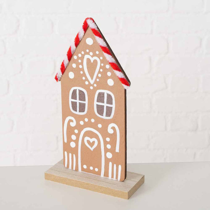 Boltze - Dekoaufsteller Gingerbread Pfefferkuchenhaus