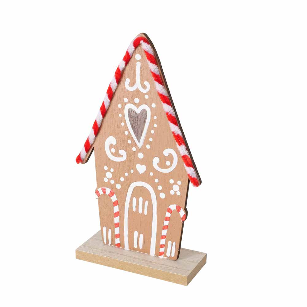 Boltze - Dekoaufsteller Gingerbread Pfefferkuchenhaus