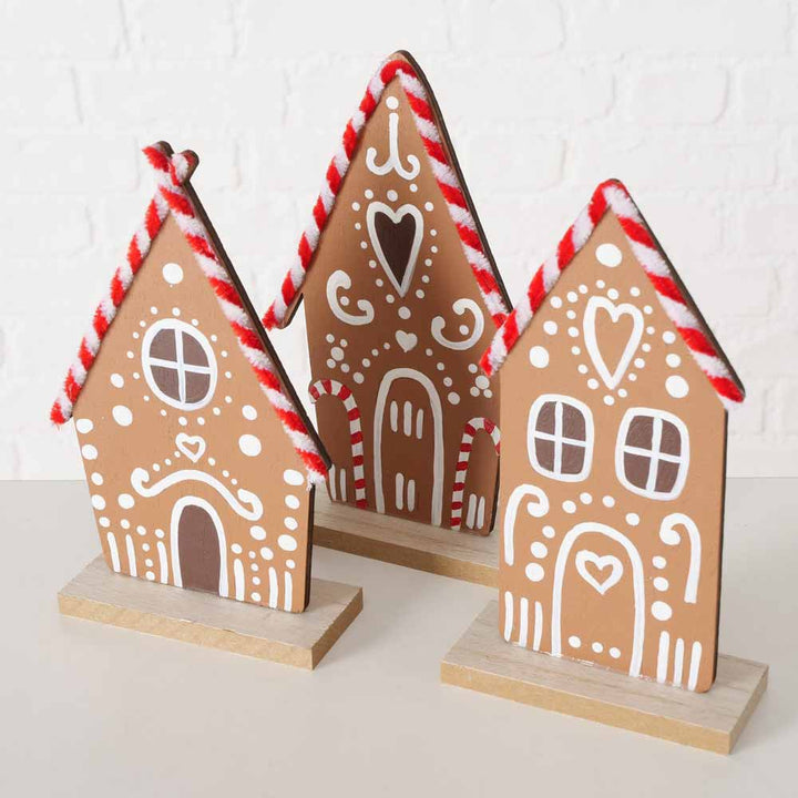 Boltze - Dekoaufsteller Gingerbread Pfefferkuchenhaus