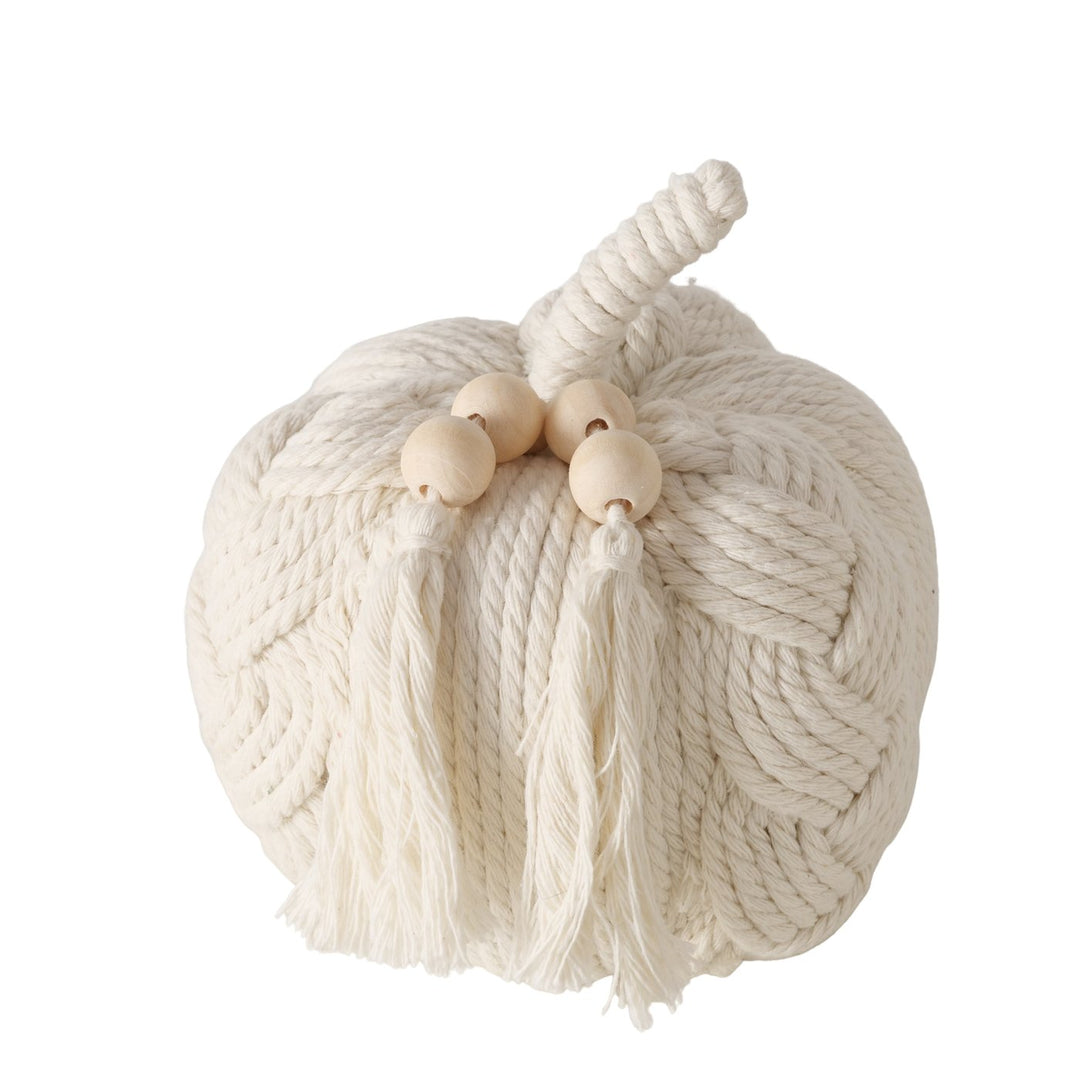 Boltze - Dekoaufsteller Kürbis Boho Makia Höhe 14 cm