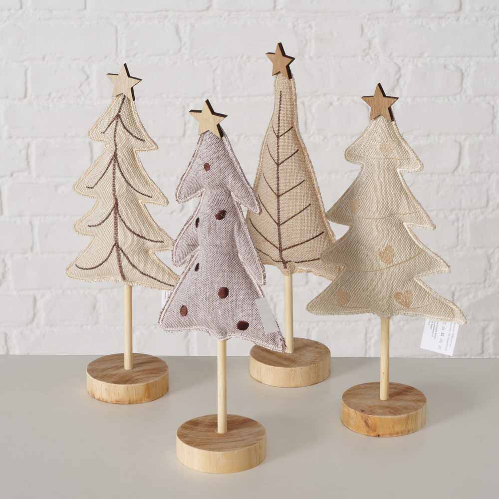 Boltze - Dekoaufsteller Sivo Weihnachtsbaum