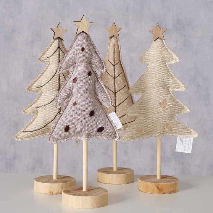 Boltze - Dekoaufsteller Sivo Weihnachtsbaum