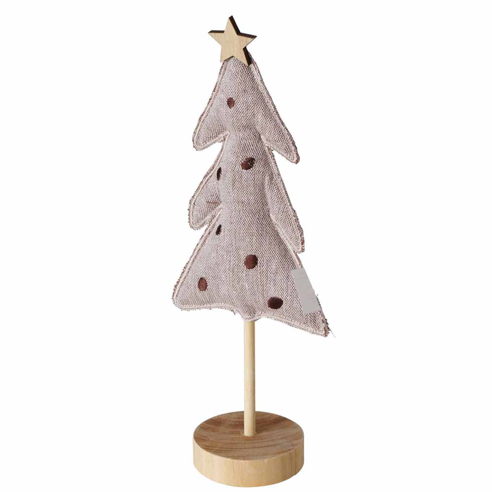Boltze - Dekoaufsteller Sivo Weihnachtsbaum