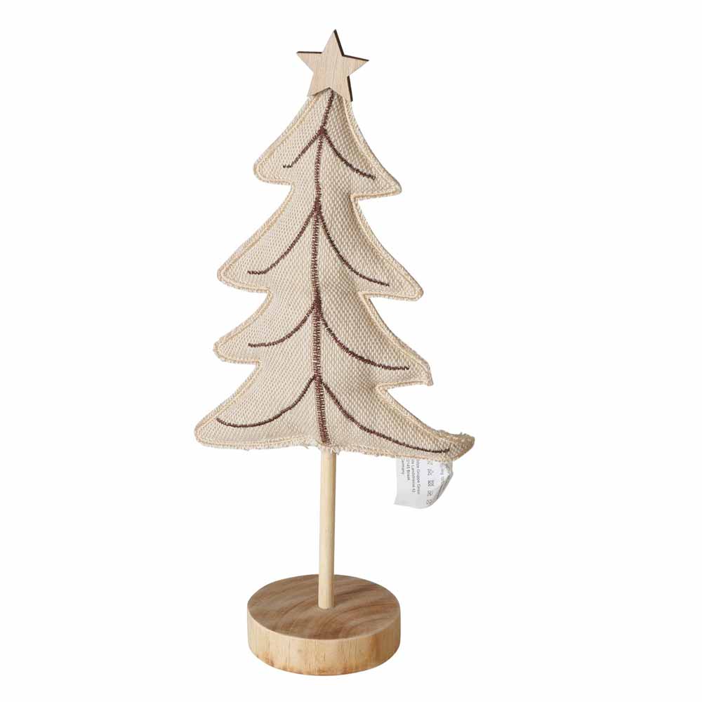 Boltze - Dekoaufsteller Sivo Weihnachtsbaum