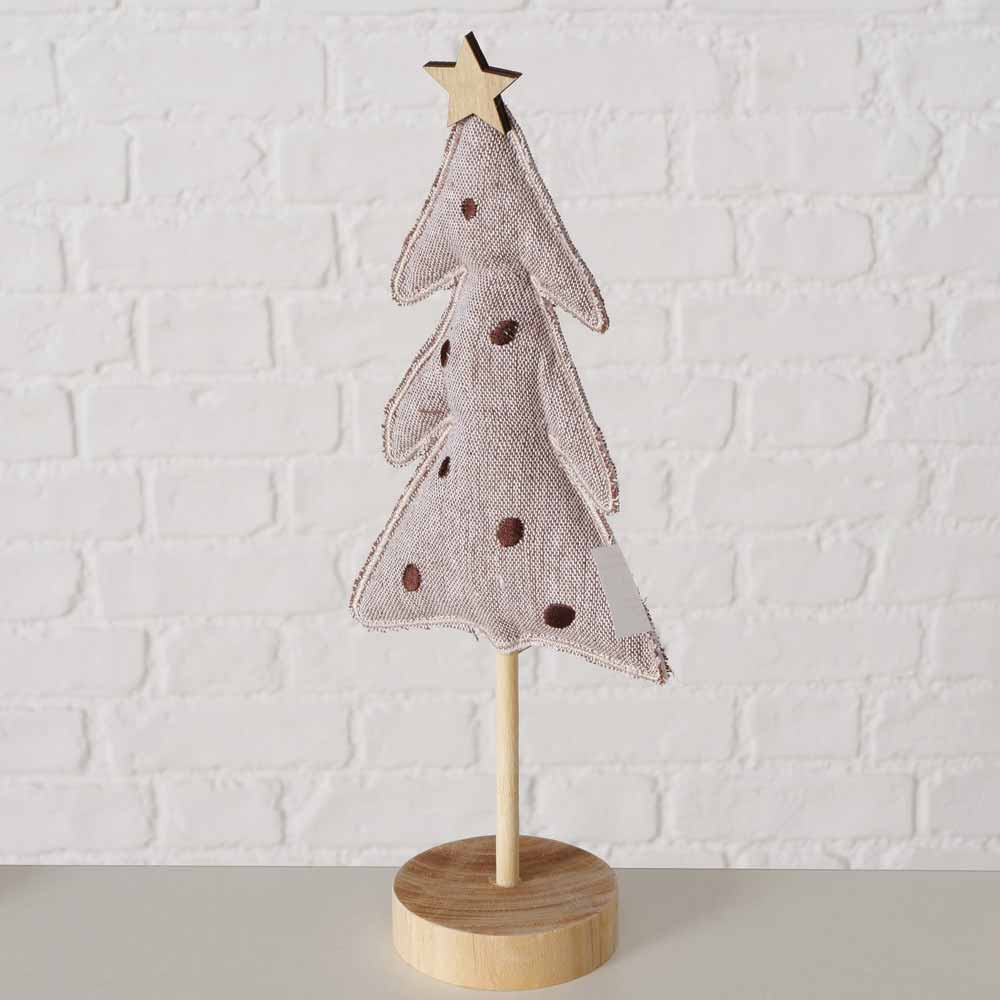 Boltze - Dekoaufsteller Sivo Weihnachtsbaum