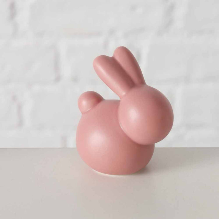 Boltze - Dekohase Hopsy Hasenfigur Keramik Glatt