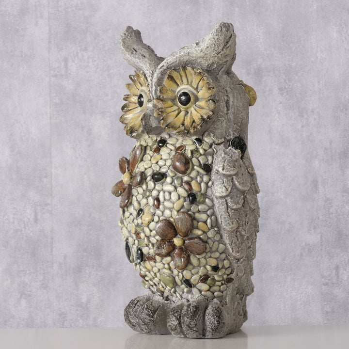 Boltze - Figur Eule Milvana aus Magnesia Höhe 39 cm