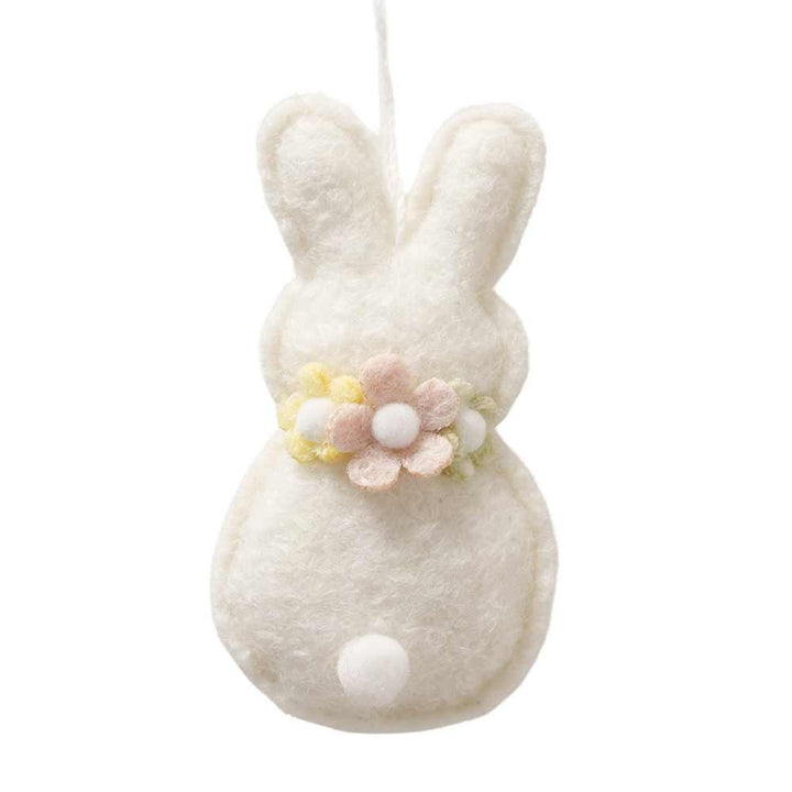 Boltze - Filz Hase Anhänger „Amaris“ – Osterdeko im Natur-Look