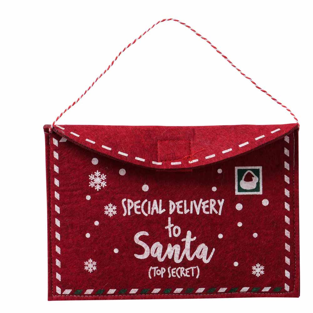 Boltze - Geschenktüte Filz Santa für Geldgeschenke