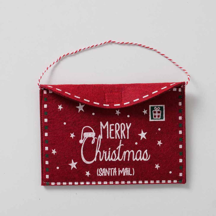 Boltze - Geschenktüte Filz Santa für Geldgeschenke