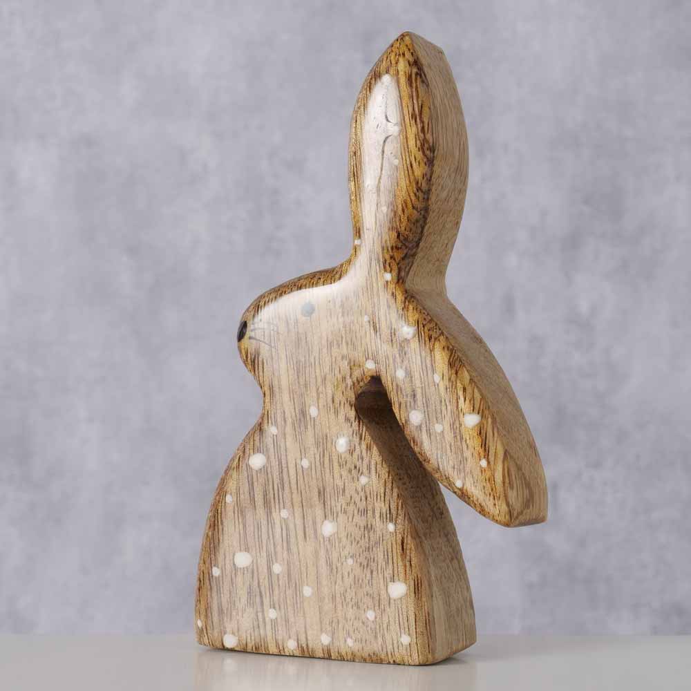 Boltze - Handgefertigte Holz-Hasen Deko