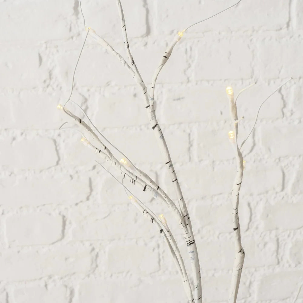 Boltze - LED Dekobaum Winter Weiß