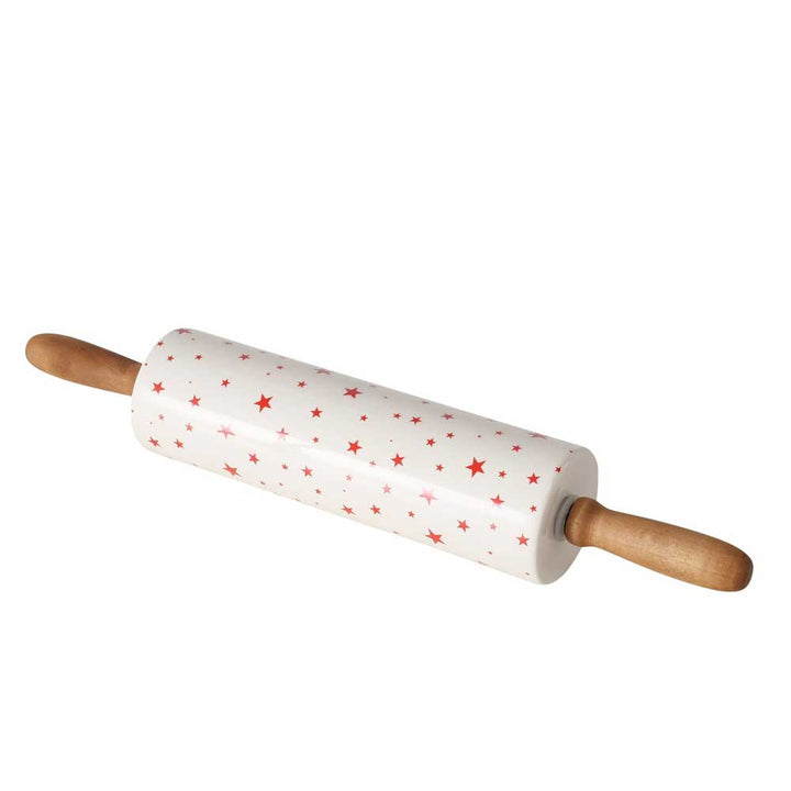 Boltze - Nudelholz Sterne Weihnachtsbäckerei