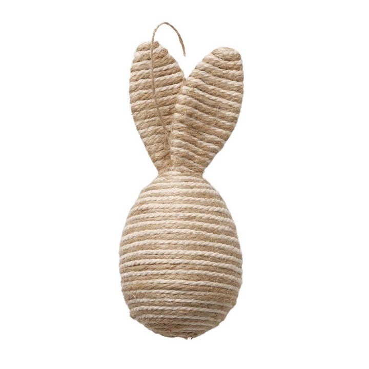 Boltze - Oster Dekoanhänger „Nalio“ aus Jute & Baumwolle