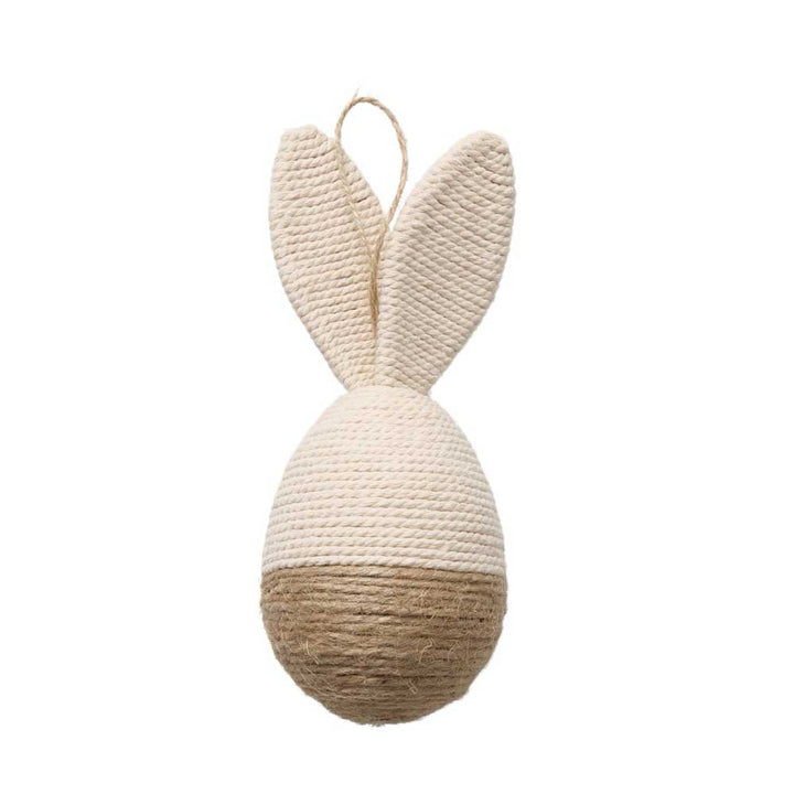 Boltze - Oster Dekoanhänger „Nalio“ aus Jute & Baumwolle