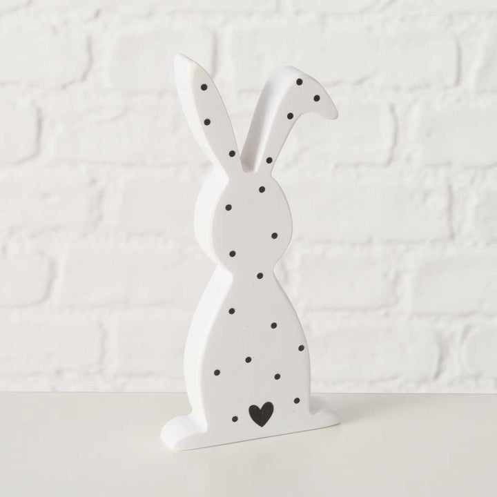 Boltze - Oster-Kerzenhalter Milly – Holz & Hase Deko mit Kerze