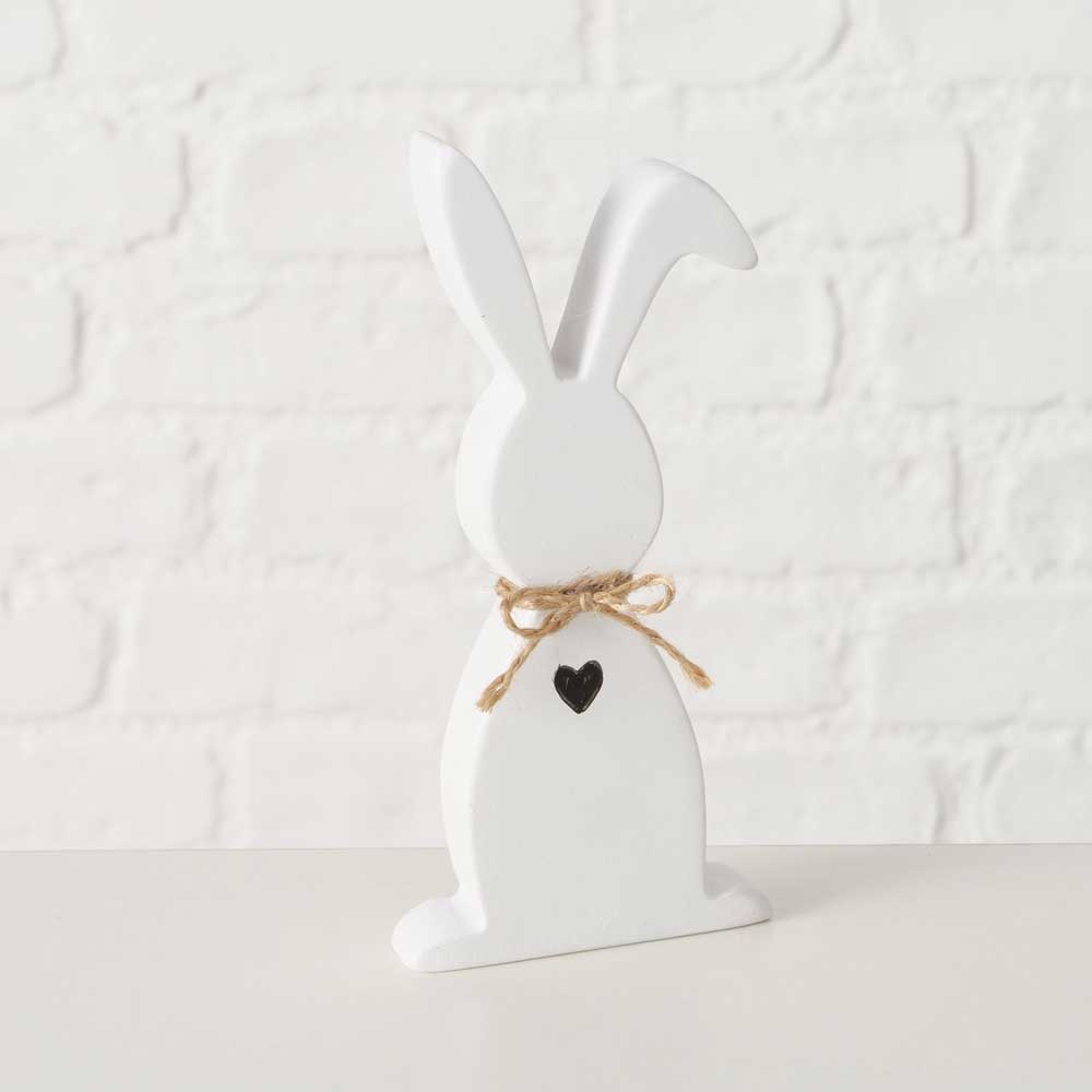 Boltze - Oster-Kerzenhalter Milly – Holz & Hase Deko mit Kerze