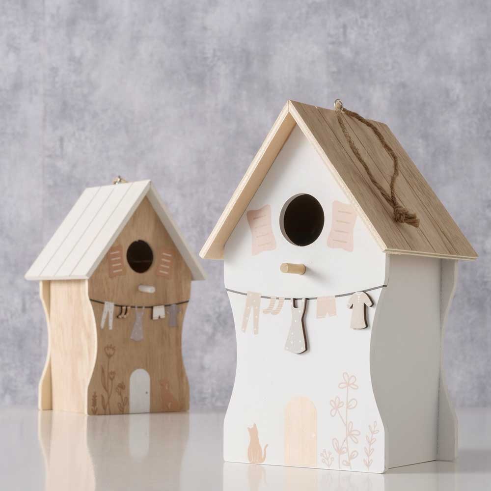 Boltze - Vogelhaus Vandis aus Holz Landhausstil