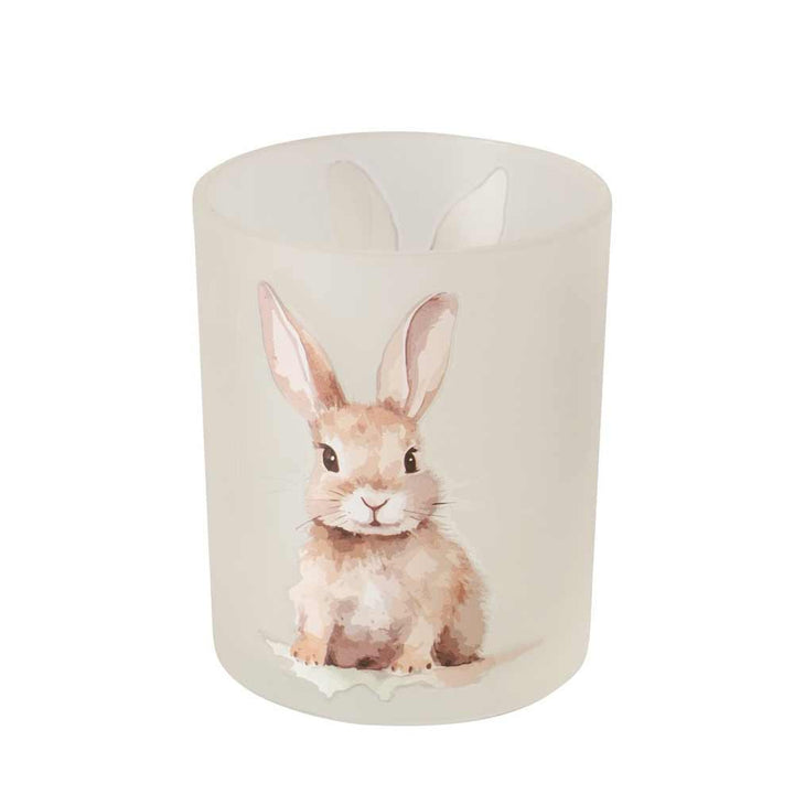 Boltze - Windlicht Hansi mit Hasenmotiv 2er-Set