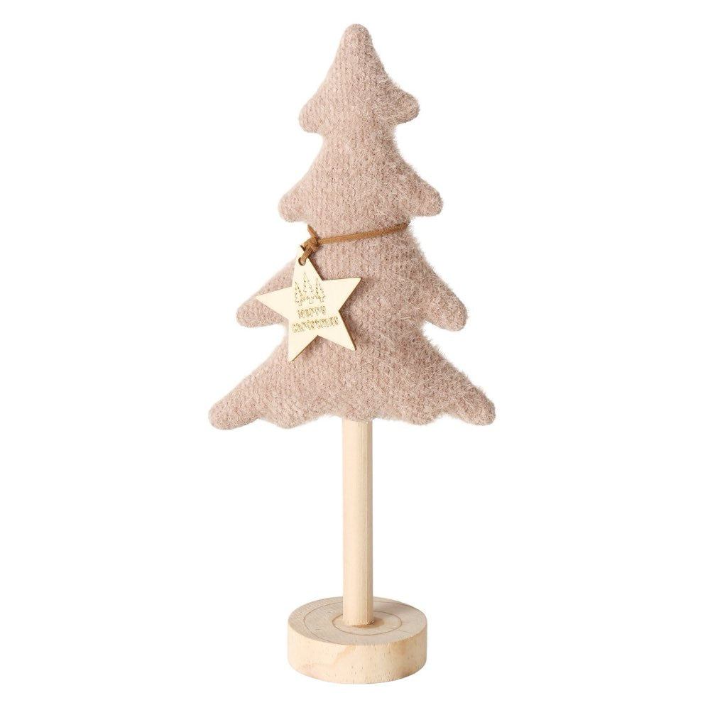 Boltze – Arvore Deko-Baum aus FSC-Pinienholz & Textil