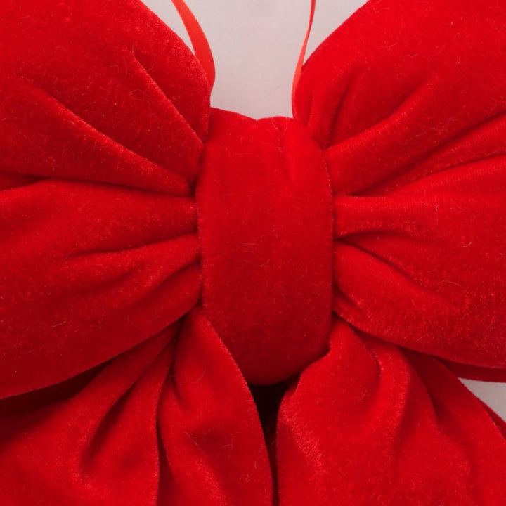 Boltze – Bowy Deko-Schleife aus Polyester, handgefertigt, glänzende festliche Dekoration