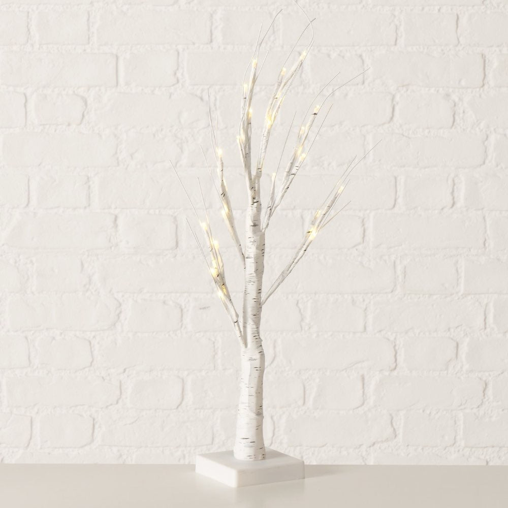 Boltze - LED Dekobaum Winter Weiß