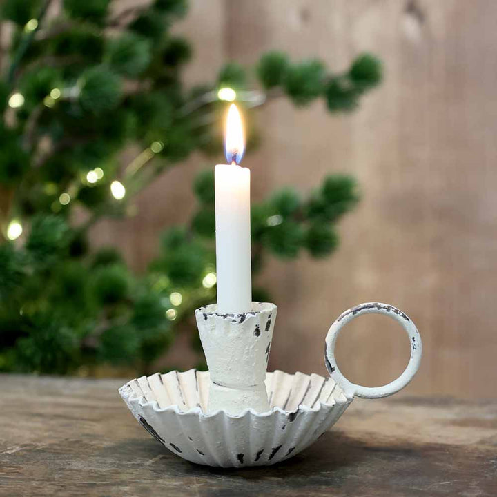 Chic Antique - Kammerleuchter für Tannenbaumkerze