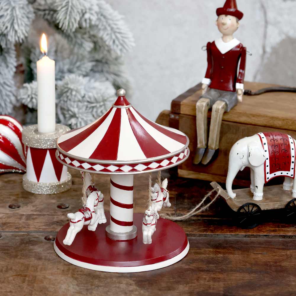 Chic Antique - Kerzenständer Trommel mit glitzer