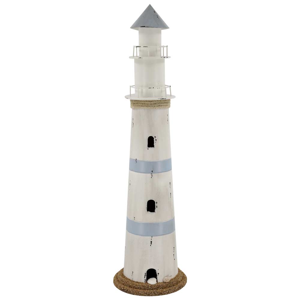 Chic Antique – Leuchtturm mit LED ocean