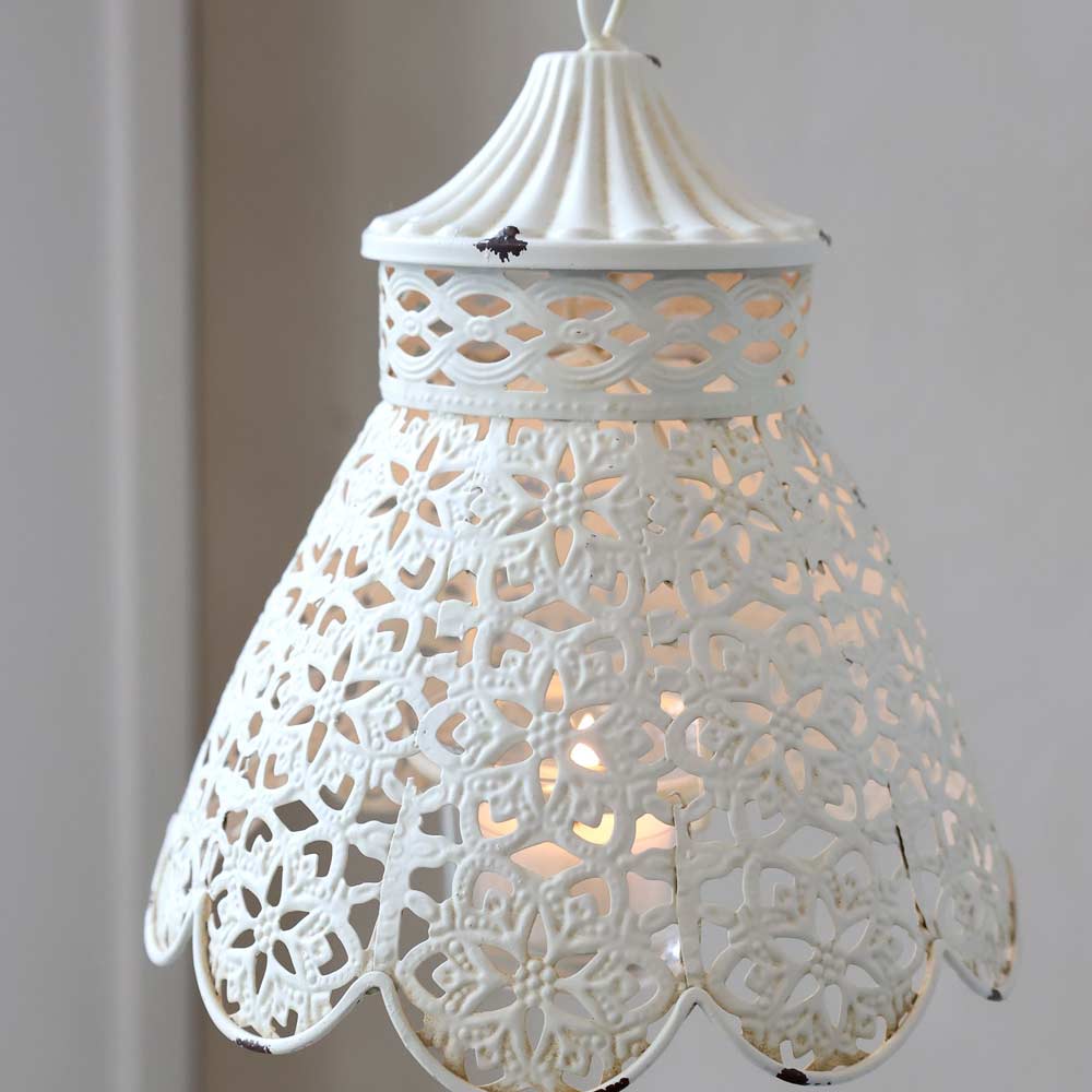 Chic Antique – Lampenschirm für Teelichter antique creme